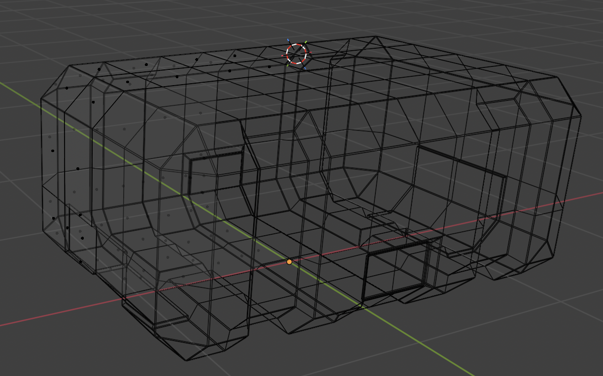 First Wireframe View